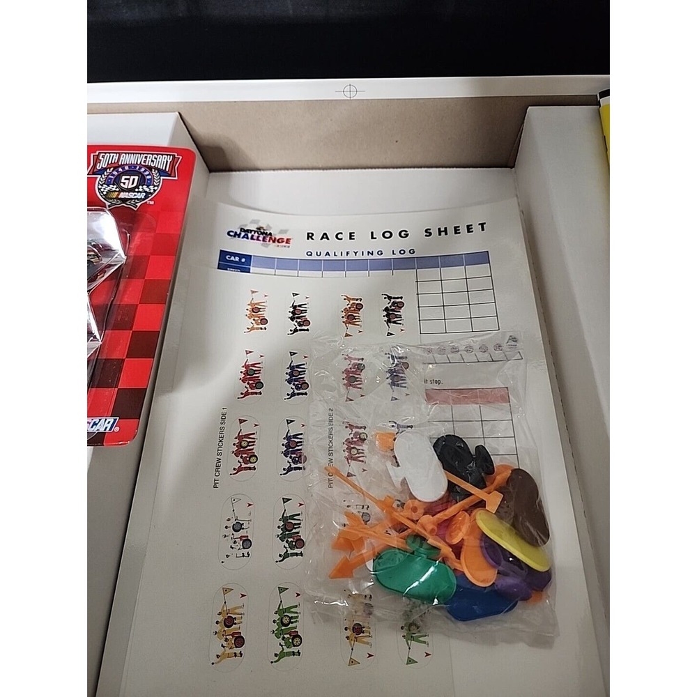 Max Trax Whalen2 Daytona Challenge Racing Game Nascar VTG 1996 New /Open Box - Picture 9 of 10